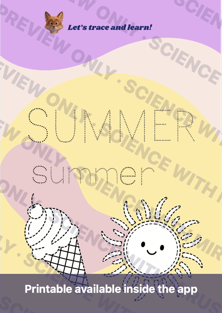 Watermarked printable weather activity sheet preview from Science with Mirus